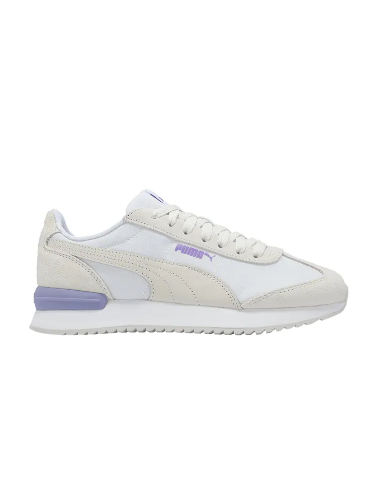 Кроссовки Puma R78 Wind MU 'White Purple' — изображение 1 из 1, серый/белый