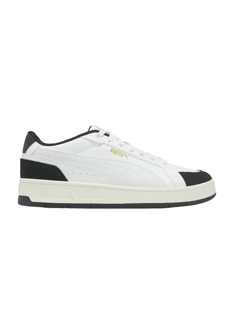 Кроссовки Puma Court Classico Sport 'White Black' — изображение 1 из 1, белый/белый/черный