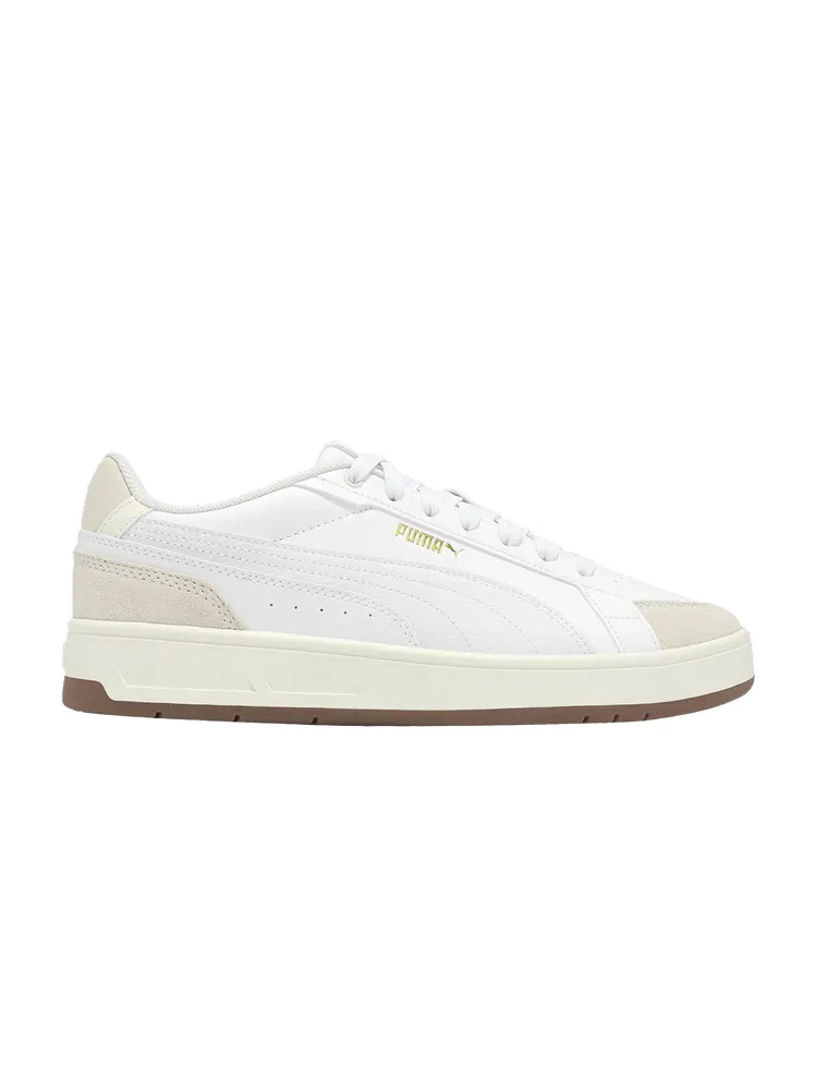 Кроссовки Puma Court Classico Sport 'White Alpine Snow' — изображение 1 из 1, белый/белый