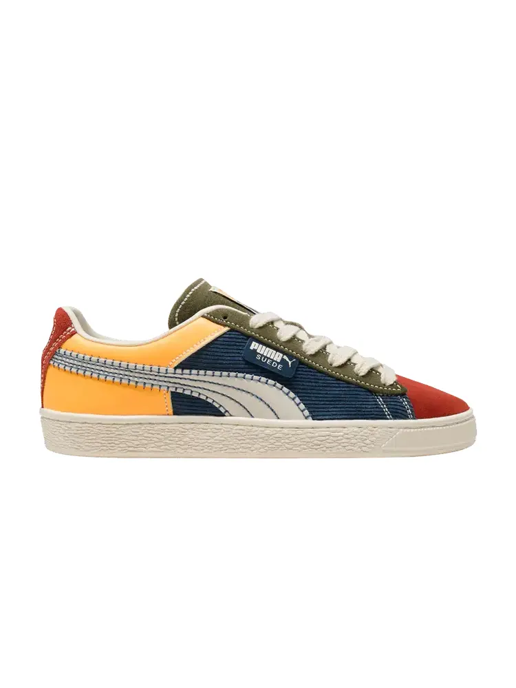 Кроссовки Puma Suede Crafted Pack - Mars Red Dark Night — изображение 1 из 1, красный темный