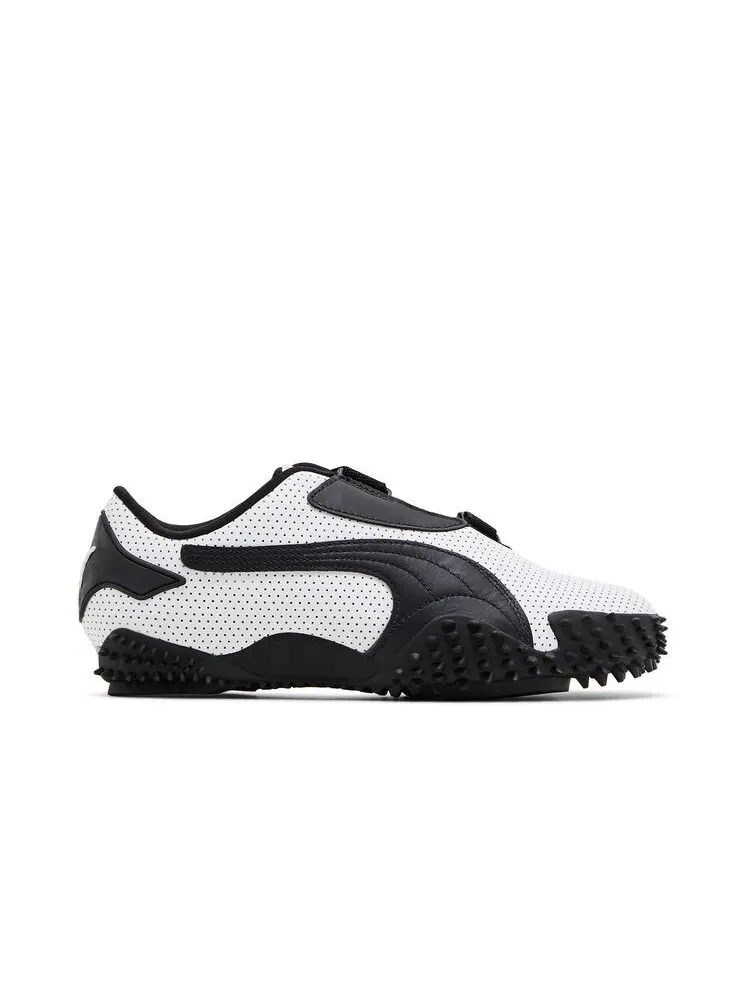 Кроссовки Puma Wmns Mostro Perf Perforated Leather Pack - White Black — изображение 1 из 6, белый черный