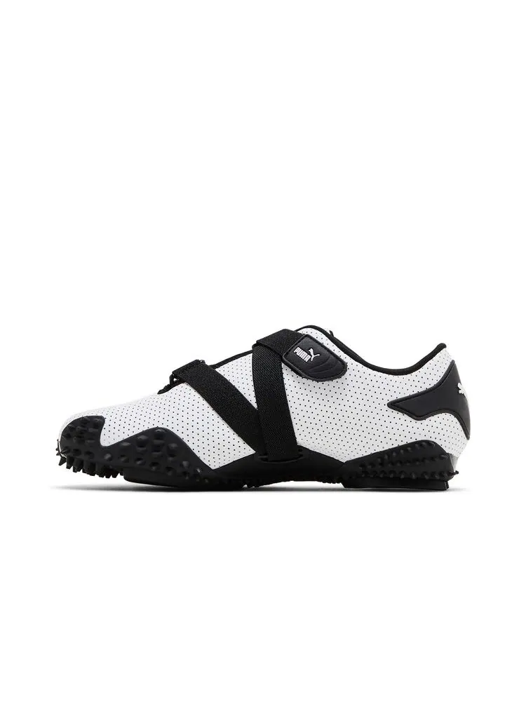 Кроссовки Puma Wmns Mostro Perf Perforated Leather Pack - White Black — изображение 3 из 6, белый черный
