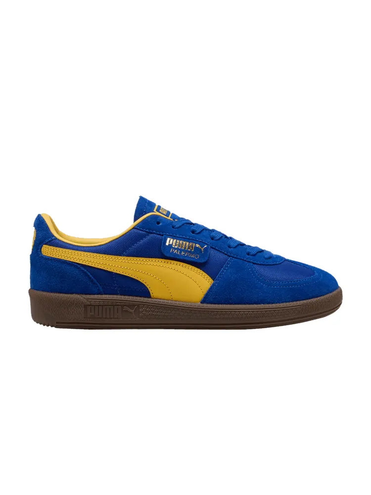 Кроссовки Puma Palermo Vintage Update 'Vivid Blue Sunny Yellow' — изображение 1 из 1, синий/желтый