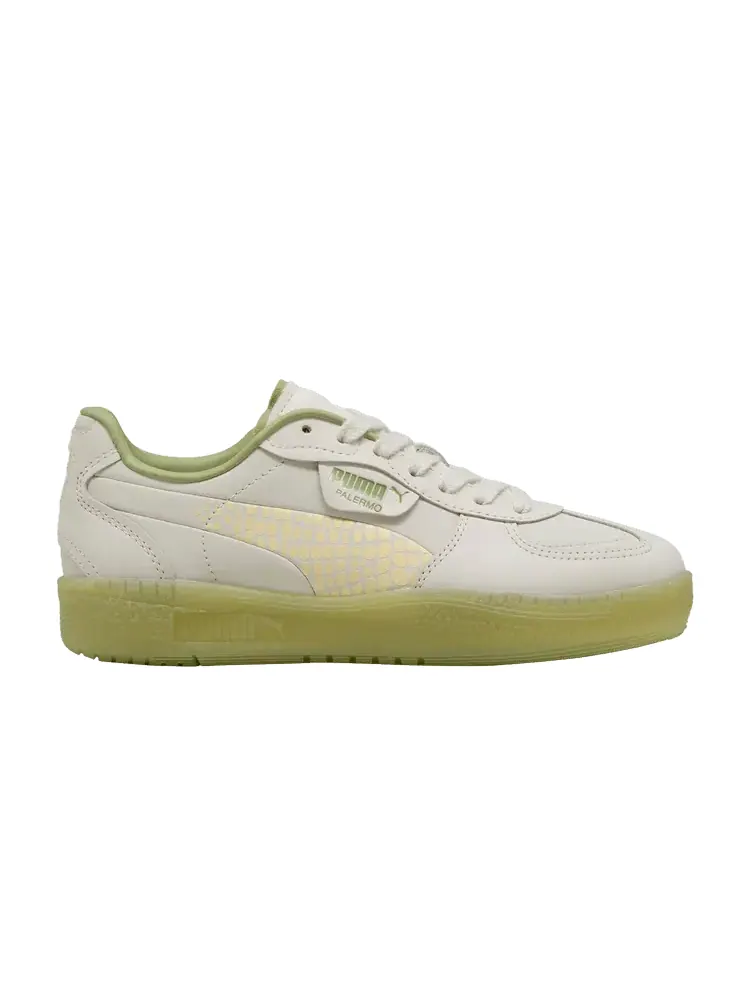 Кроссовки Puma Wmns Palermo Moda Vapor Grey Calming Green — изображение 1 из 1, серый зеленый