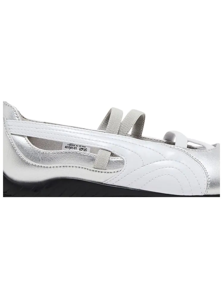 Кроссовки Puma Speedcat Ballet Metallic Silver — изображение 2 из 4, металлик-серебристый