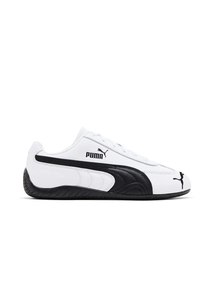 Кроссовки Speedcat Leather 'White Black' — изображение 1 из 8, белый черный