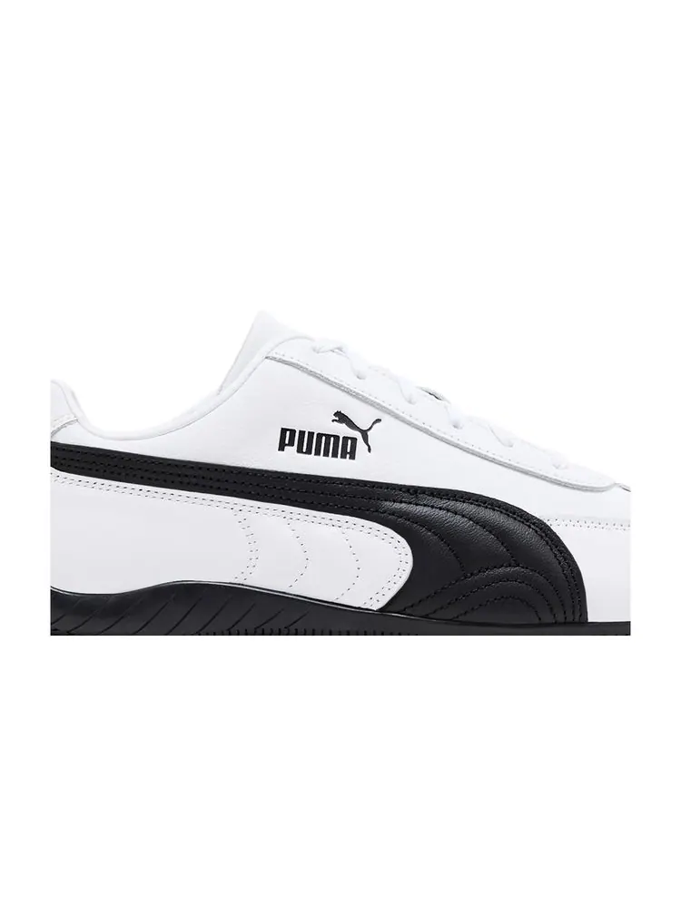 Кроссовки Speedcat Leather 'White Black' — изображение 2 из 8, белый черный