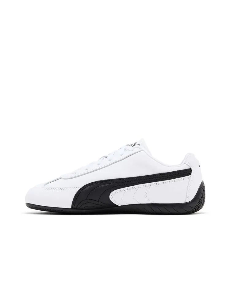 Кроссовки Speedcat Leather 'White Black' — изображение 3 из 8, белый черный
