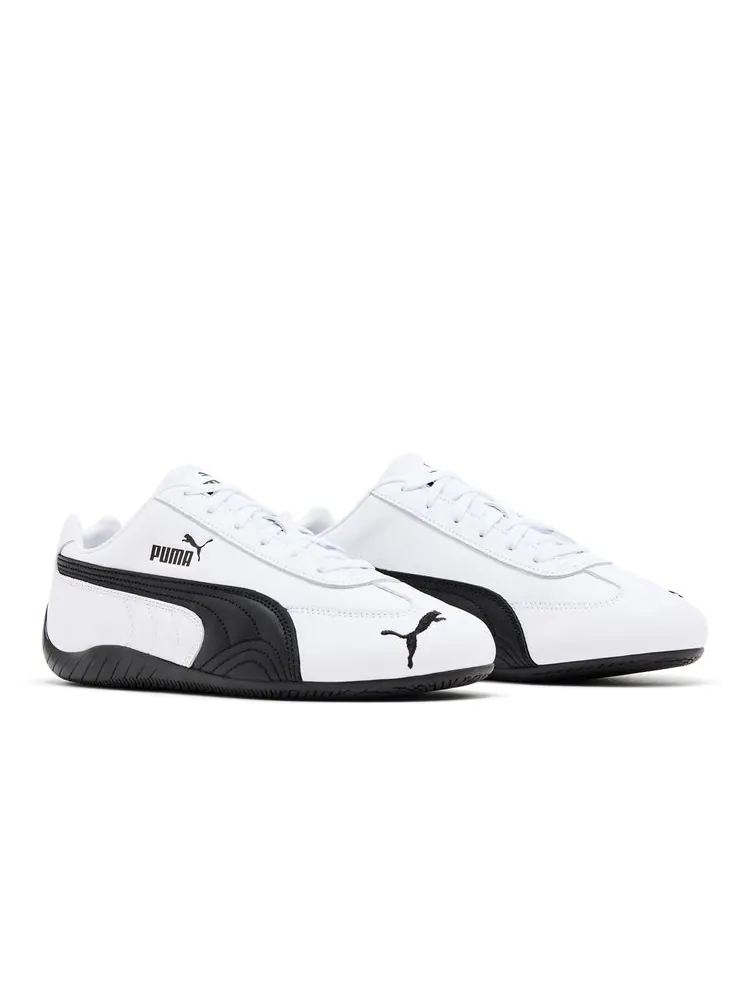 Кроссовки Speedcat Leather 'White Black' — изображение 8 из 8, белый черный