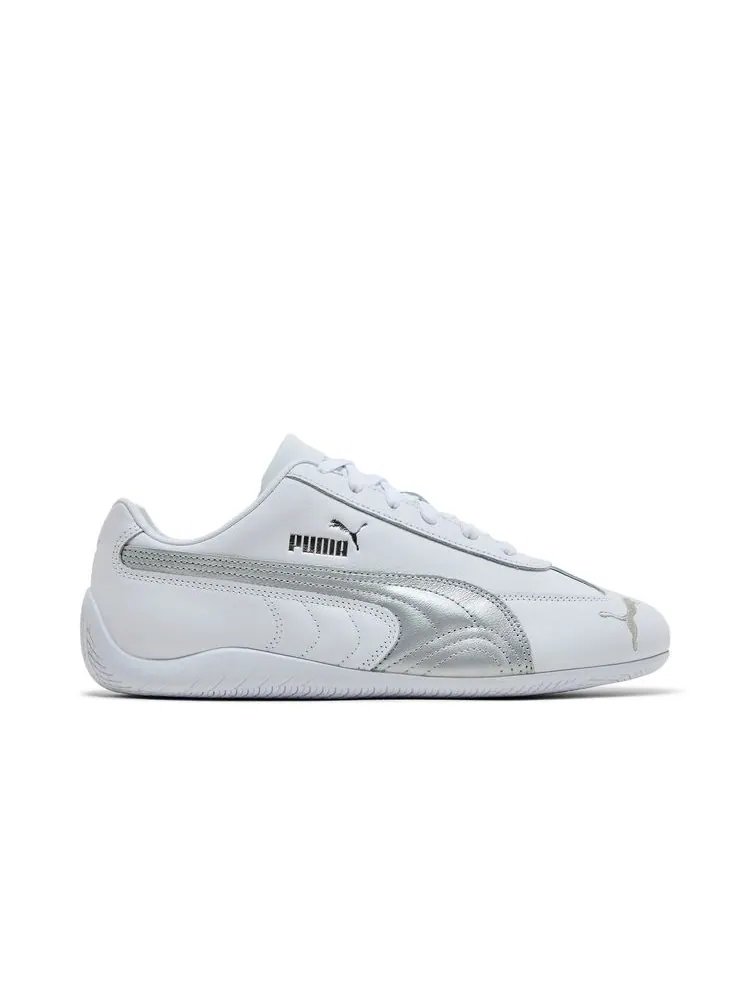 Кроссовки Speedcat Leather 'White Silver' — изображение 1 из 8, белый серебристый
