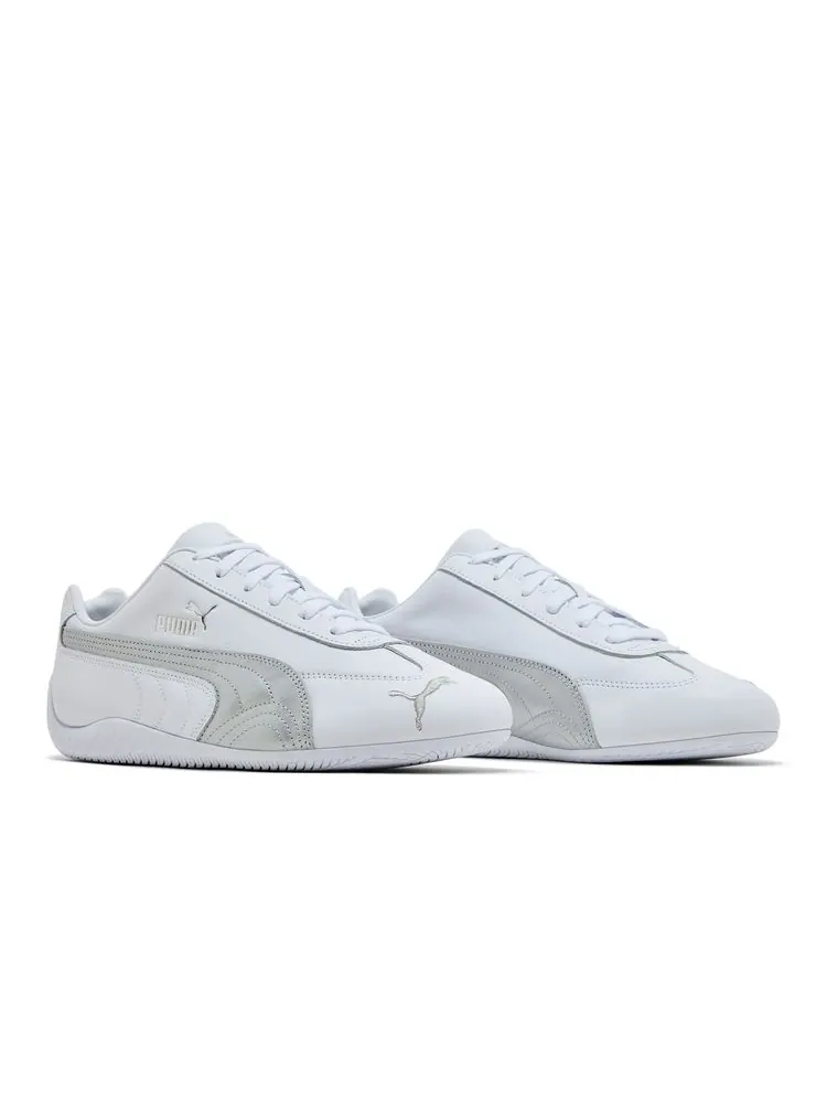 Кроссовки Speedcat Leather 'White Silver' — изображение 8 из 8, белый серебристый