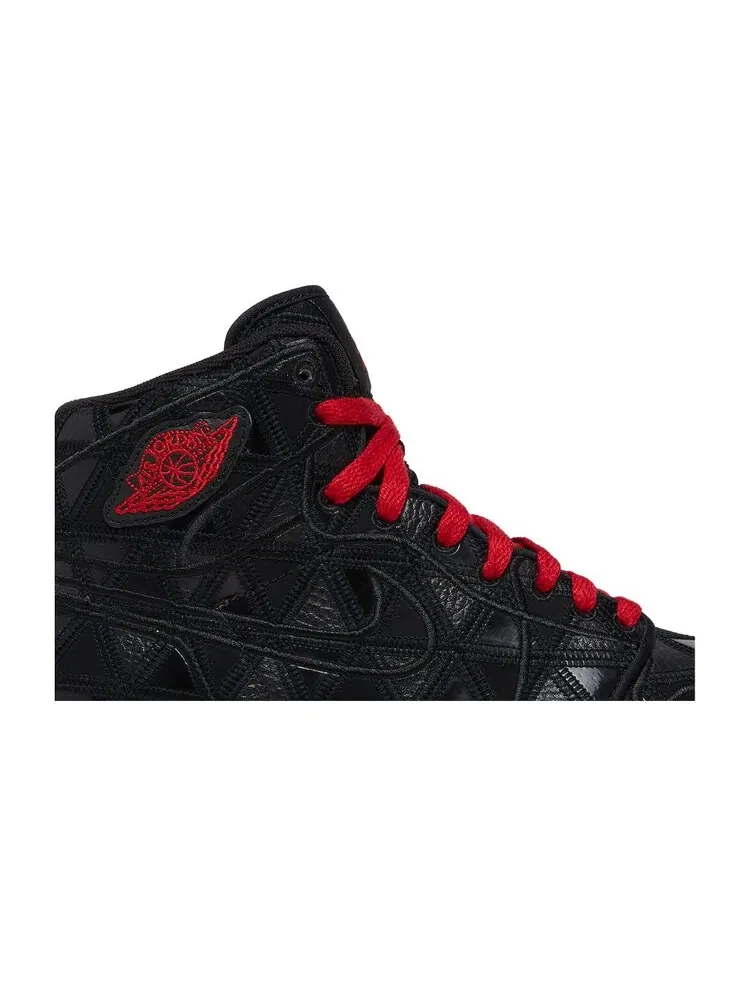 Кроссовки Air Jordan 1 J2K High 'Black Varsity Red' — изображение 2 из 4, черный