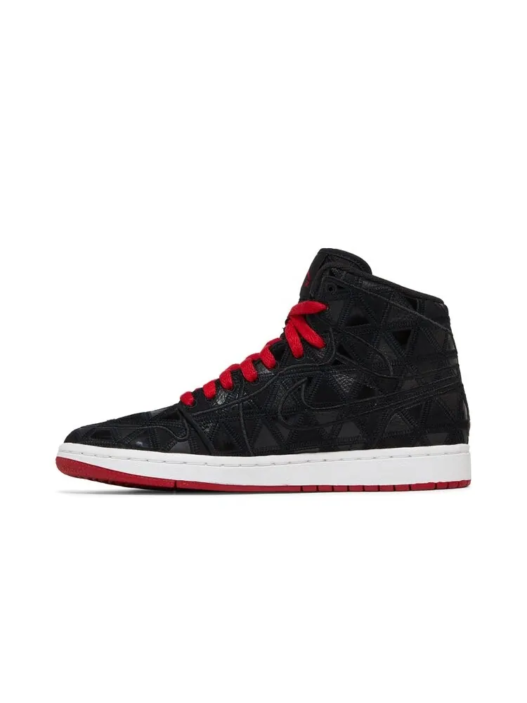 Кроссовки Air Jordan 1 J2K High 'Black Varsity Red' — изображение 3 из 4, черный