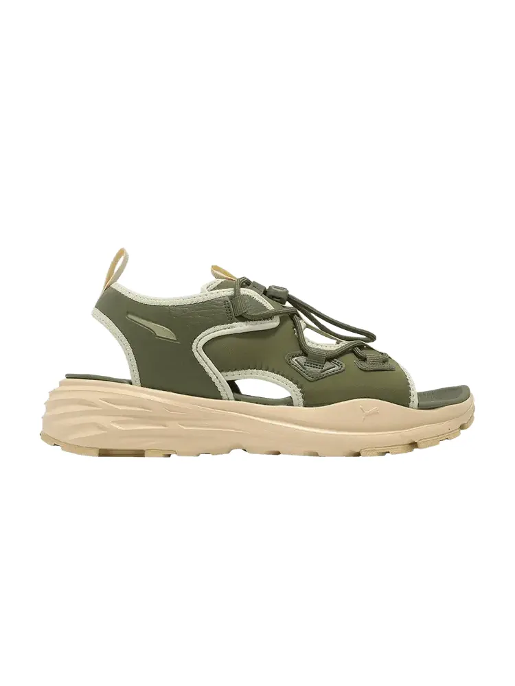Сандалии Puma Hypnotic Sandal 'Olive Cashew' — изображение 1 из 1, оливковый
