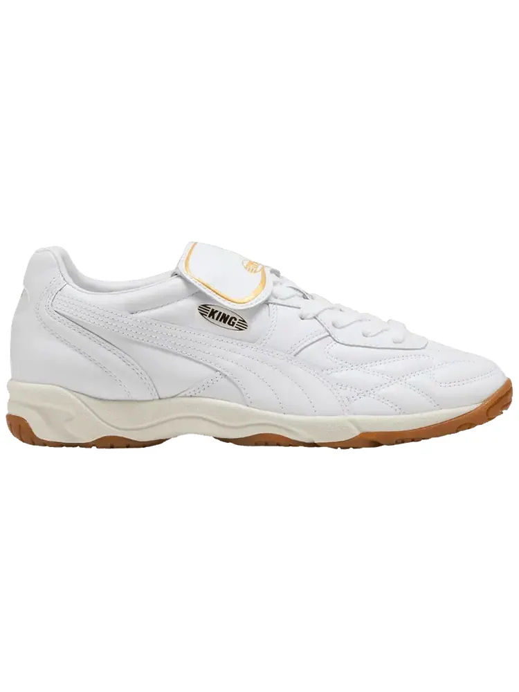 Кроссовки Puma King Indoor 'White Frosted Ivory' — изображение 1 из 1, белый слоновая кость