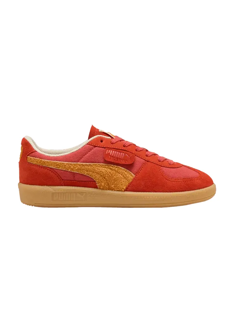 Кроссовки Puma Palermo Weathered 'Red Fire Dark Poppy' — изображение 1 из 1, красный/темный
