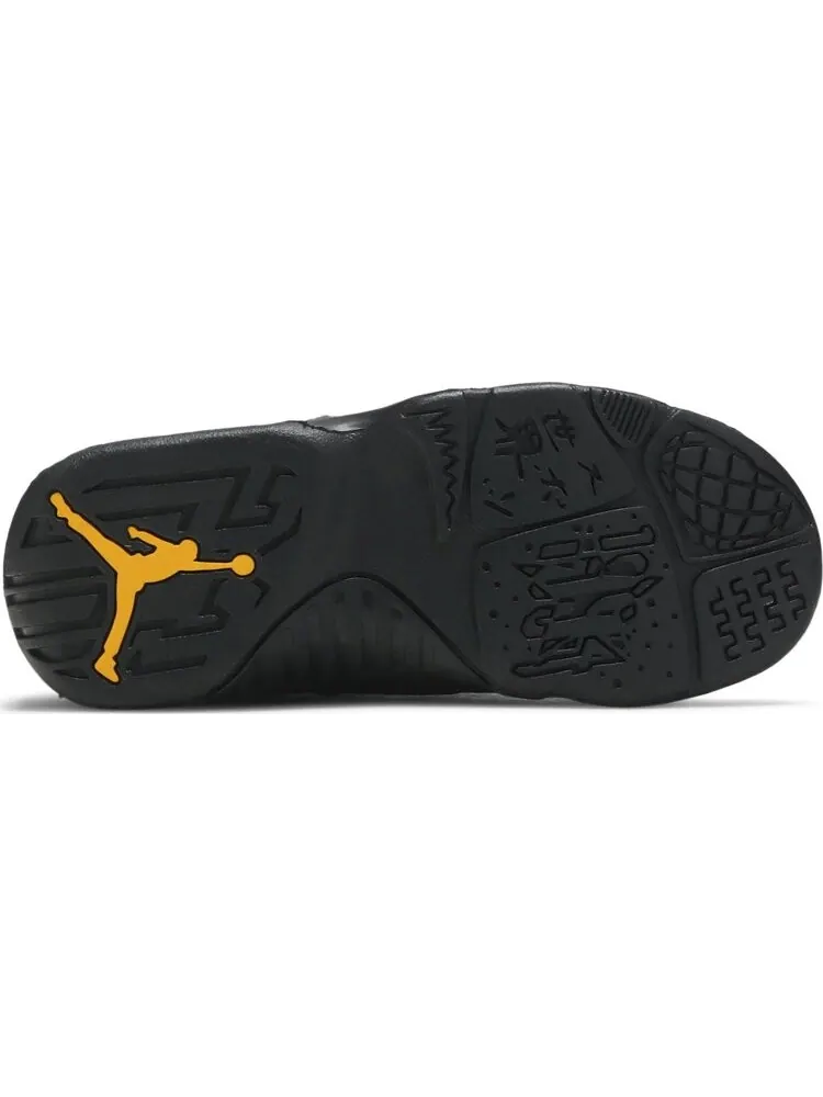 Кроссовки Air Jordan 9 Retro PS Dark Charcoal University Gold — изображение 4 из 8, серый