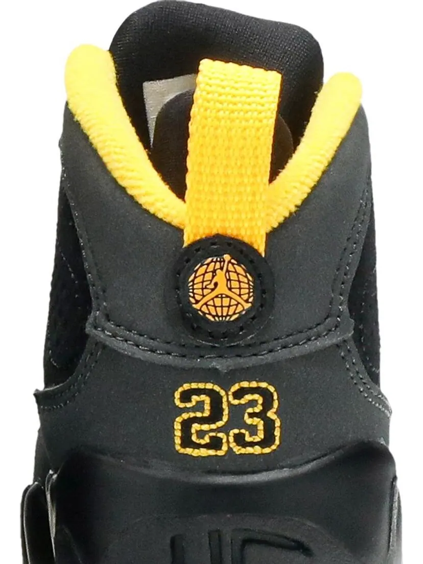 Кроссовки Air Jordan 9 Retro TD Dark Charcoal University Gold — изображение 7 из 8, серый