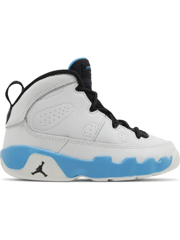 Кроссовки Air Jordan 9 Retro TD 'Powder Blue' 2024 — изображение 1 из 4, белый