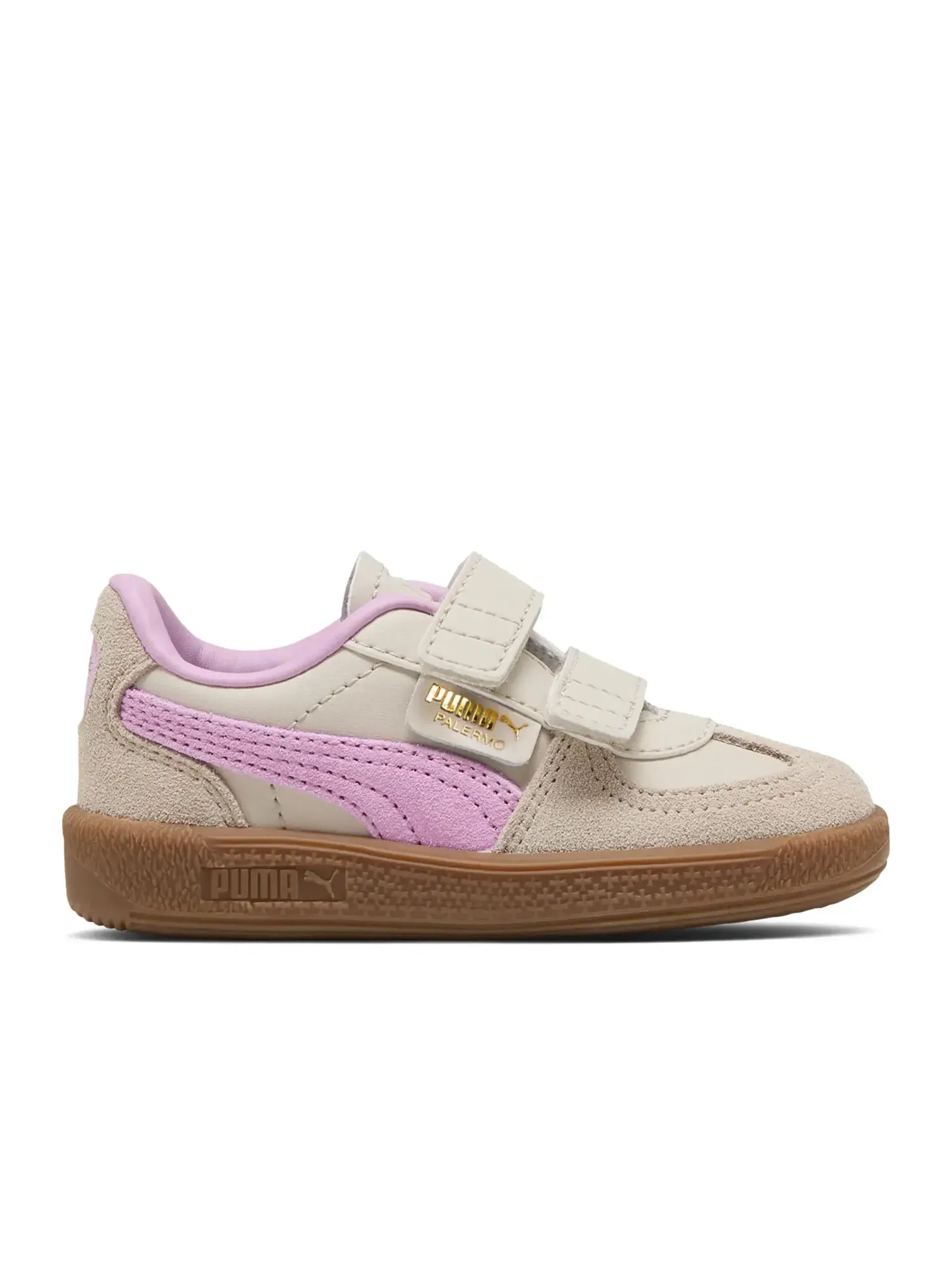 Кроссовки Puma Palermo Leather TD — изображение 1 из 1, серебристый