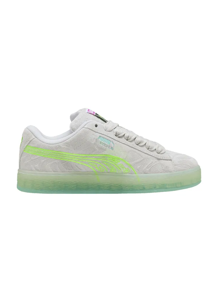 Кроссовки Suede XL 'Alien - Silver Mist Peaceful Blue' — изображение 1 из 1, серебристый синий