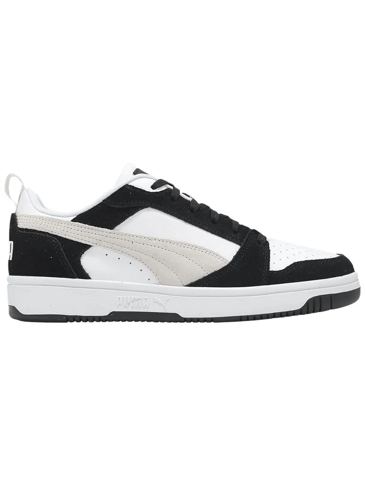 Кроссовки Puma Rebound V6 Low SD 'Black White' — изображение 1 из 1, черный