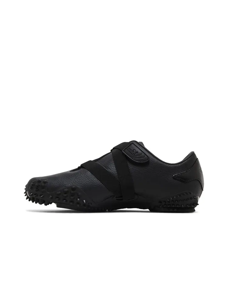 Кроссовки Mostro Leather 'Triple Black' — изображение 3 из 8, черный