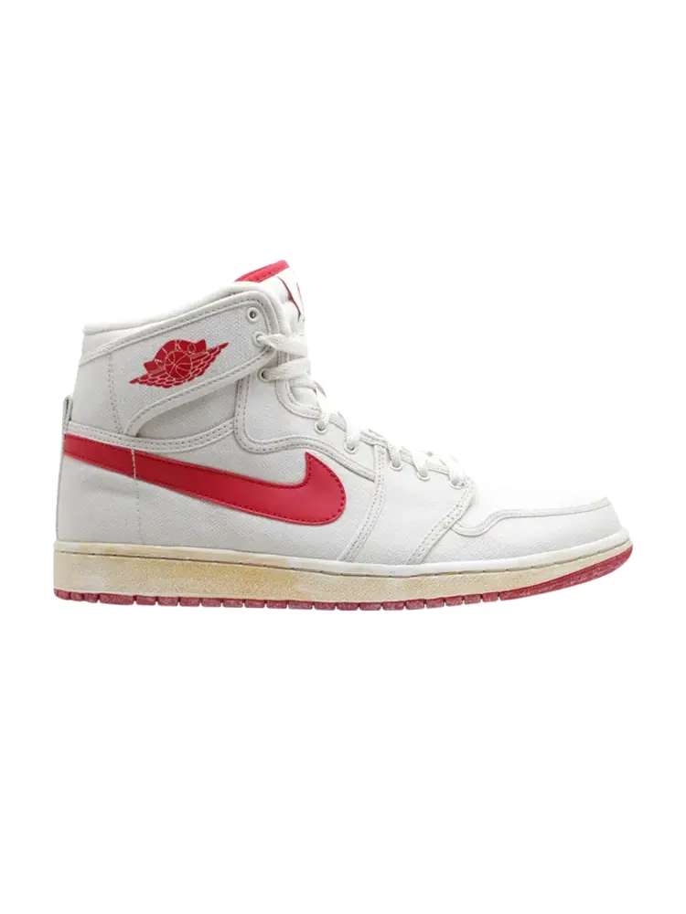 Кроссовки Air Jordan AJKO Retro Hi 'Red' — изображение 1 из 1, белый