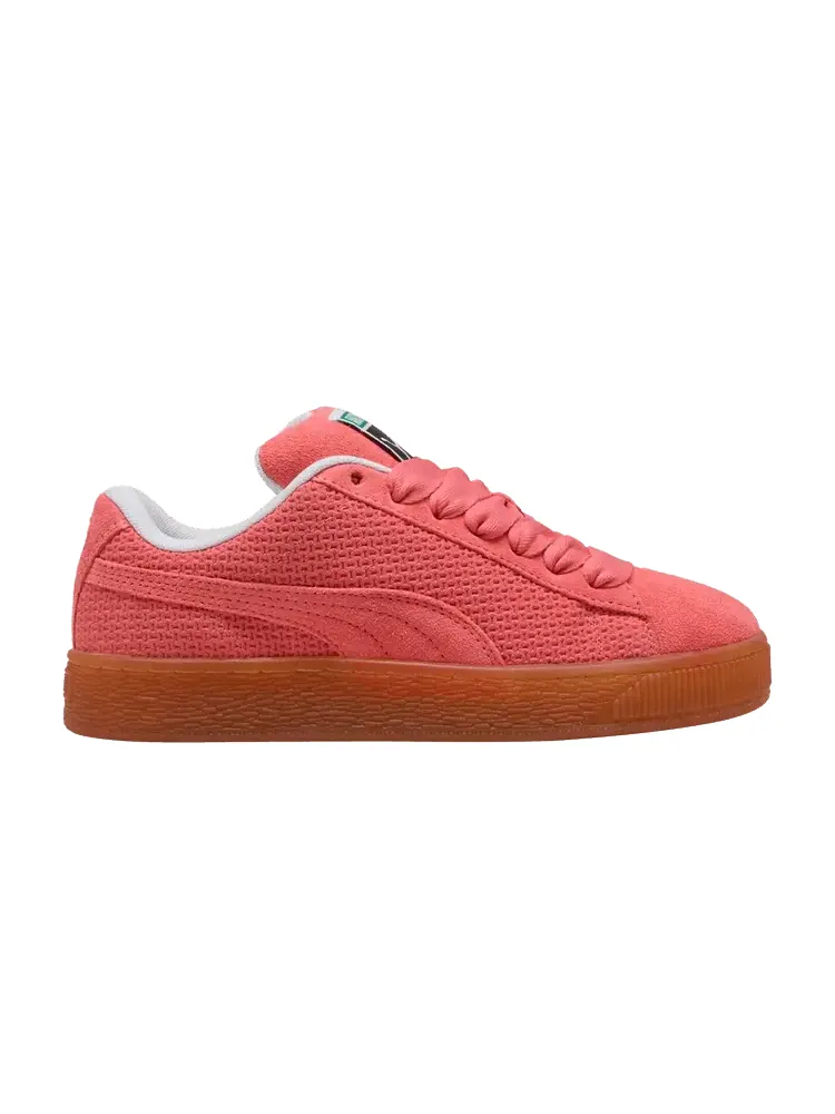 Кроссовки Puma Wmns Suede XL 'Braided - Glowing Red' — изображение 1 из 1, красный/белый