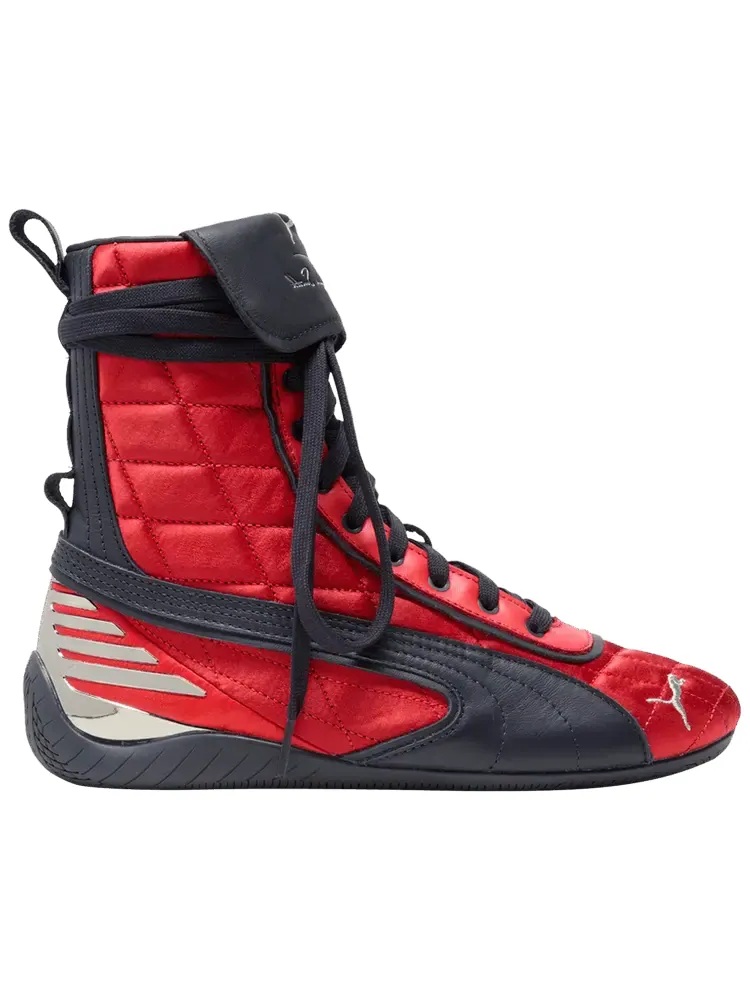 Кроссовки Puma LaQuan Smith x Wmns Speedcat Mid 'For All Time Red Black Satin' — изображение 1 из 1, красный