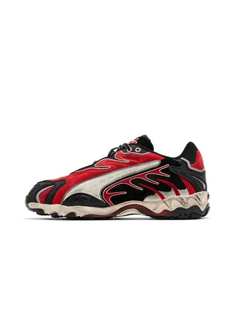 Кроссовки Puma A$AP Rocky x Inhale Distressed Pack - Black Pop Red — изображение 3 из 6, черный красный
