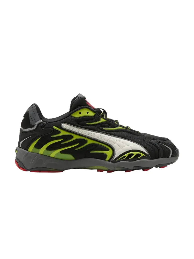 Кроссовки Puma x A$AP Rocky Inhale 'Black Lime Pow' — изображение 1 из 1, черный