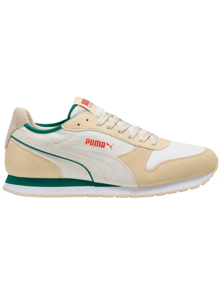 Кроссовки Puma ST Miler Retro 'Warm White Wild Green' — изображение 1 из 1, бежевый