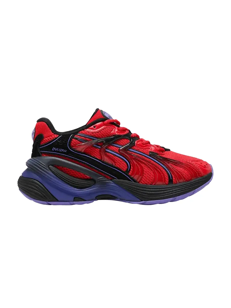 Кроссовки Puma Inverse Rev Big Kid Red Dark Amethyst — изображение 1 из 1, красный темный