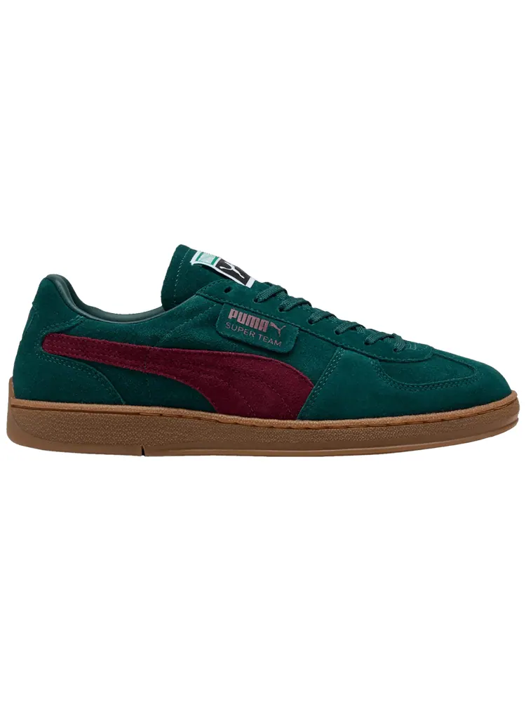 Кроссовки Puma Super Team 'Green Terrain Ruby Shimmer' — изображение 1 из 1, зеленый