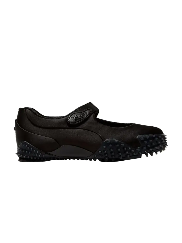 Кроссовки Puma Wmns Mostro Fey Satin 'Black' — изображение 1 из 1, черный/темный серый