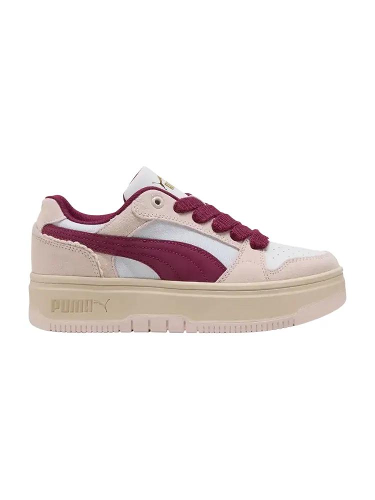 Кроссовки Puma Wmns Rebound Femme Low Memoires — изображение 1 из 1, белый розовый