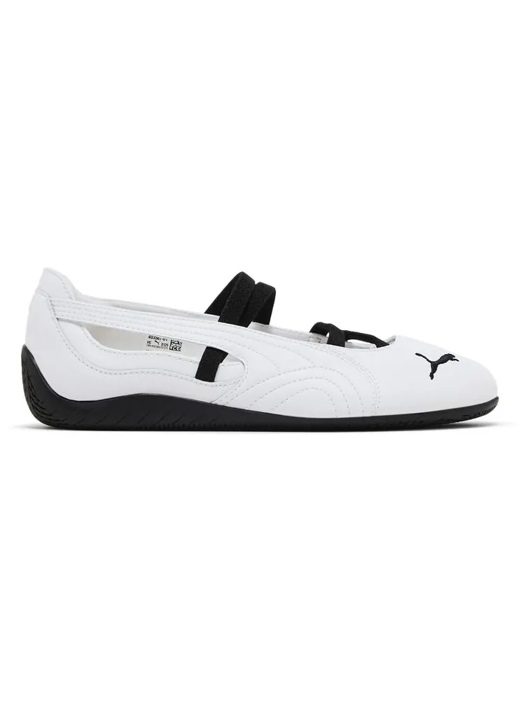 Кроссовки Puma Wmns Speedcat Ballet Leather 'White Black' — изображение 1 из 4, белый черный