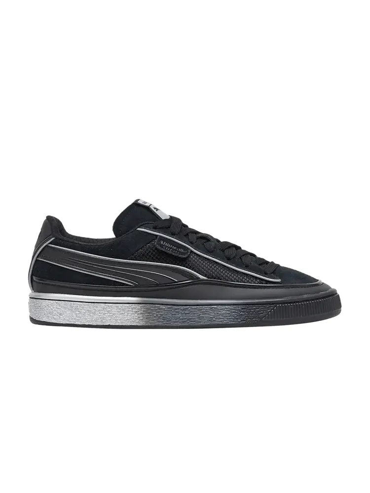 Кроссовки Ahluwalia x Puma Suede Classic — изображение 1 из 1, черный серебристый