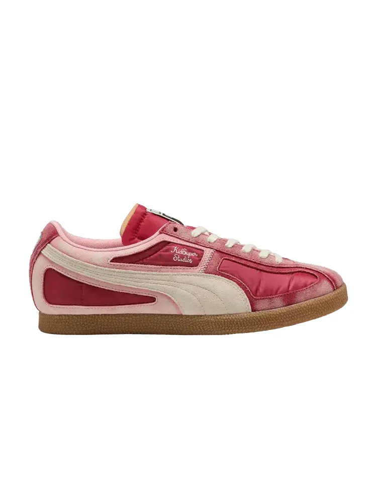 Кроссовки KidSuper Studios x Puma Brasil Panels, Dark Crimson Alpine Snow — изображение 1 из 1, красный