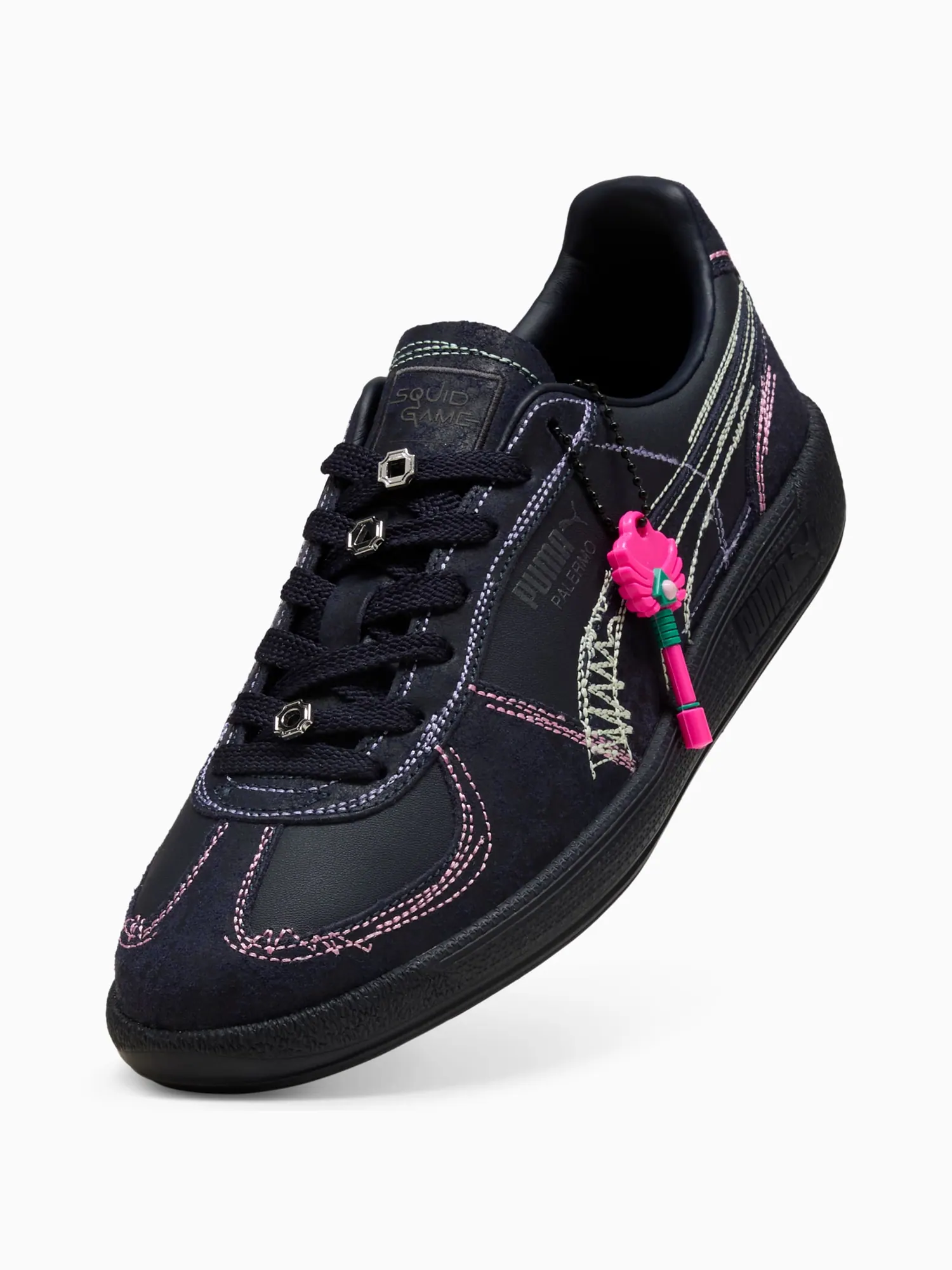 Кроссовки Puma x Squid Game Palermo 'Lights Out' — изображение 4 из 7, синий