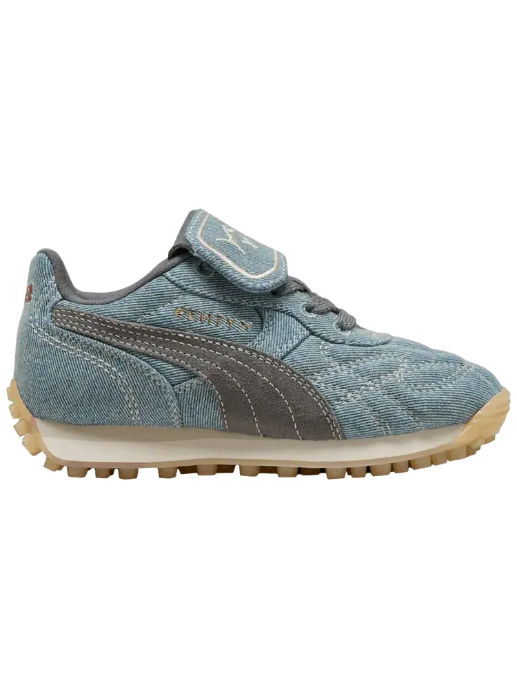 Кроссовки Puma The Smurfs x Fenty x Avanti LS Stitched Little Kid 'Slate Sky Denim' — изображение 1 из 1, синий