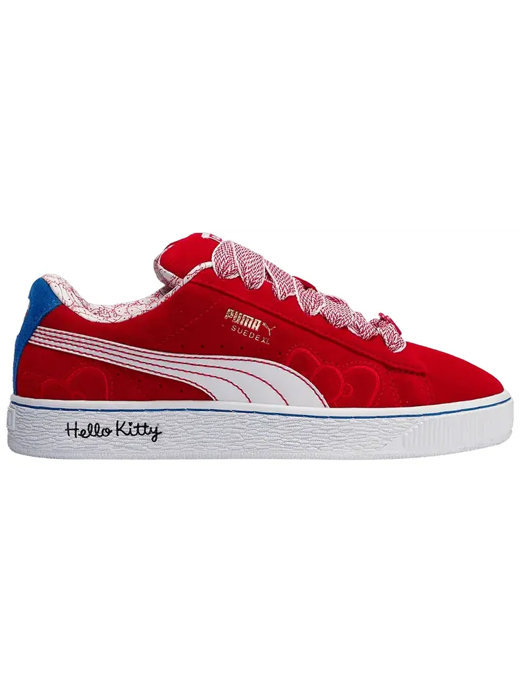 Кроссовки Puma Hello Kitty x Wmns Suede XL 'Red Bow' — изображение 1 из 1, красный