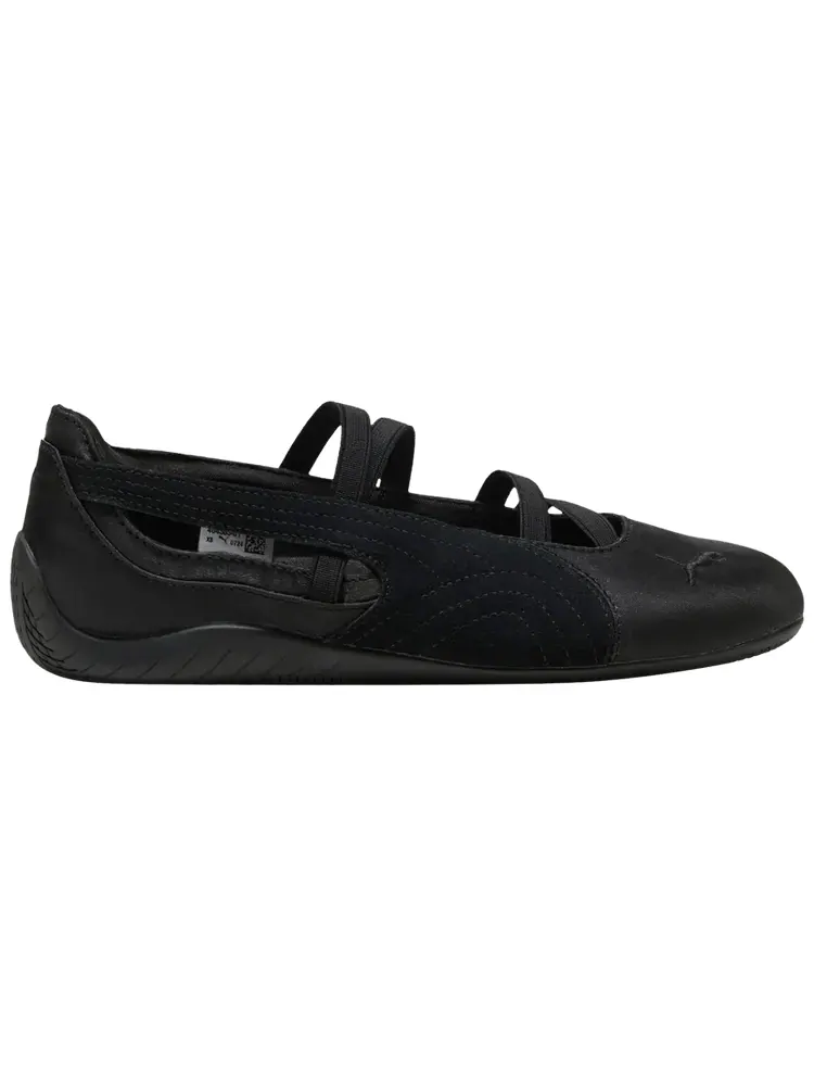 Кроссовки Puma Wmns Speedcat Ballet Satin 'Black Cool Dark Grey' — изображение 1 из 1, черный