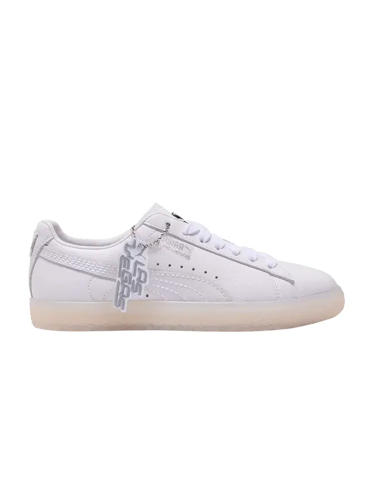 Кроссовки Puma Wmns Clyde 'Club Las Vegas' — изображение 1 из 1, белый/белый/серебристый