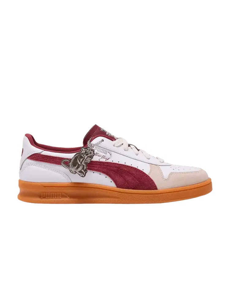 Кроссовки Puma Indoor 'NYC Graffiti' — изображение 1 из 1, белый/серый