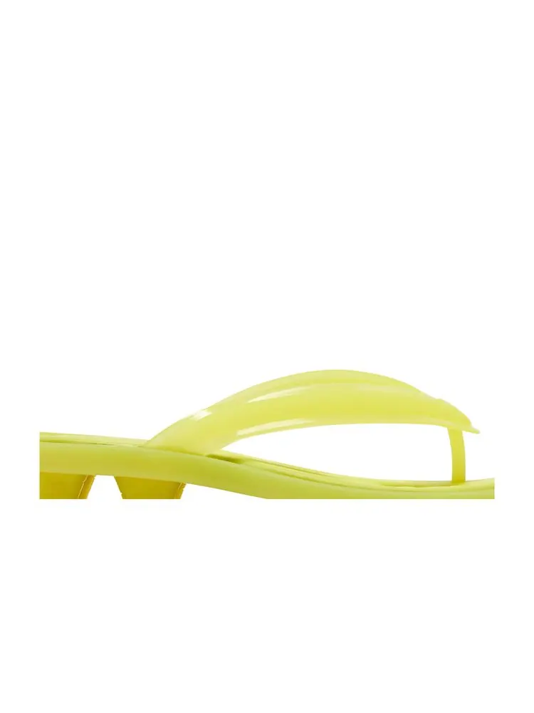 Кроссовки Fenty x Wmns Cat Cleat Jelly Sandal 'Lime Sheen' — изображение 2 из 8, зеленый