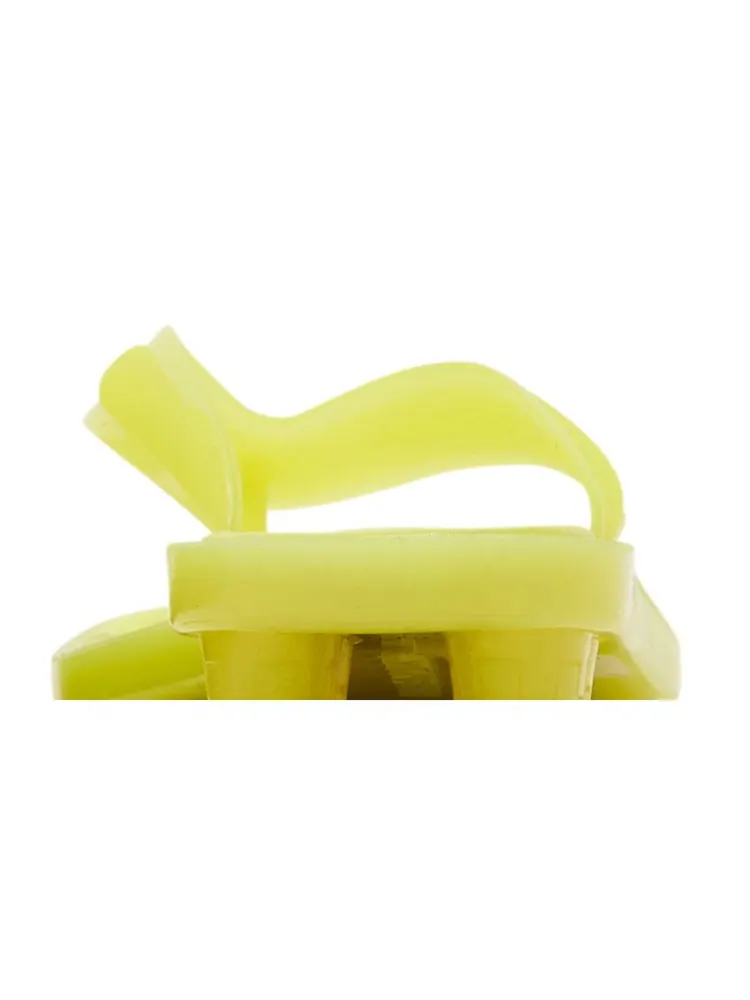Кроссовки Fenty x Wmns Cat Cleat Jelly Sandal 'Lime Sheen' — изображение 7 из 8, зеленый