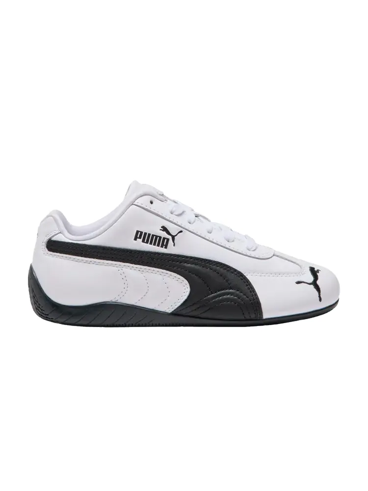 Кроссовки Puma Speedcat Leather Big Kid — изображение 1 из 1, белый черный