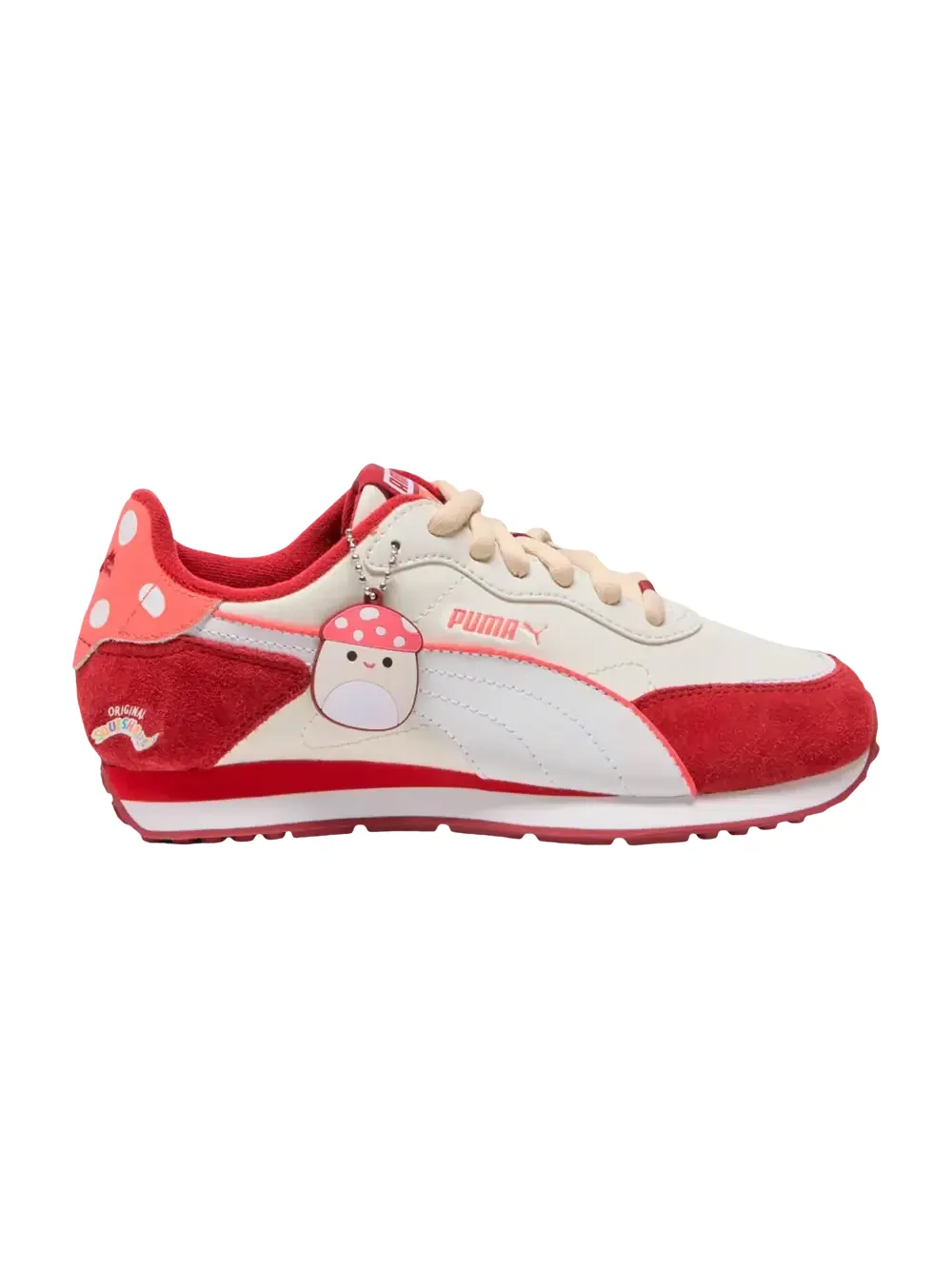 Женские кроссовки Squishmallows x Puma ST Miler — изображение 1 из 1, красный/белый